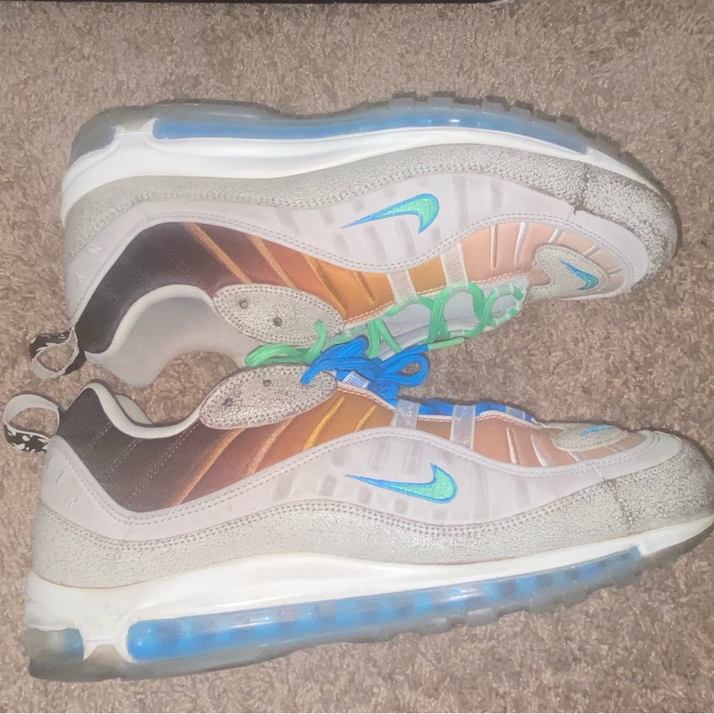 Size 13 - Nike Air Max 98 On Air: NYC LA TOKYO PARIS